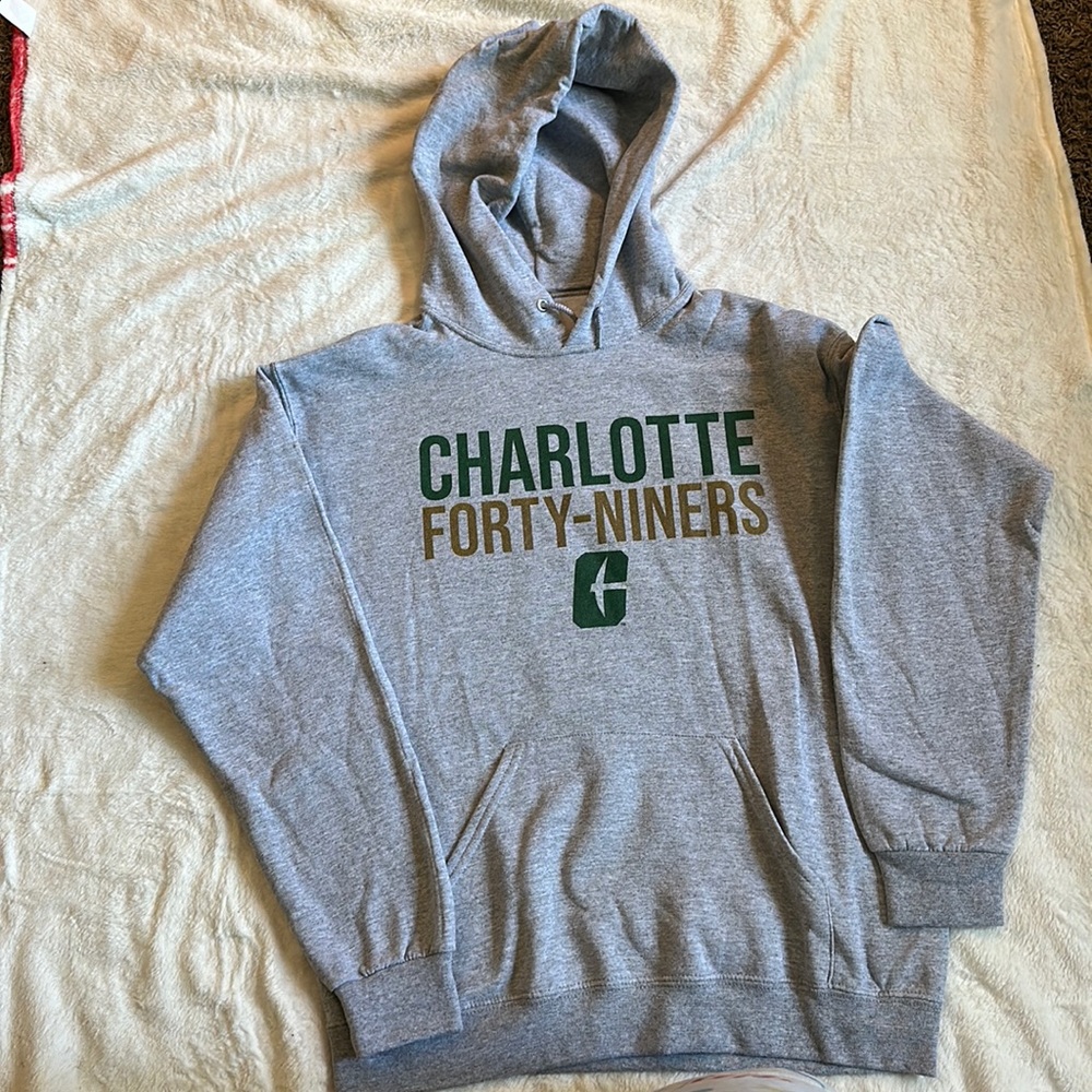 Gray Charlotte Forty-Niners Hoodie